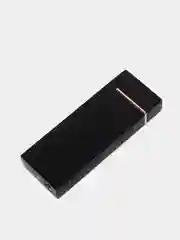 Черный зажигалка электронная металлическая USB зажигалка плазменная спираль зажигалка электронная