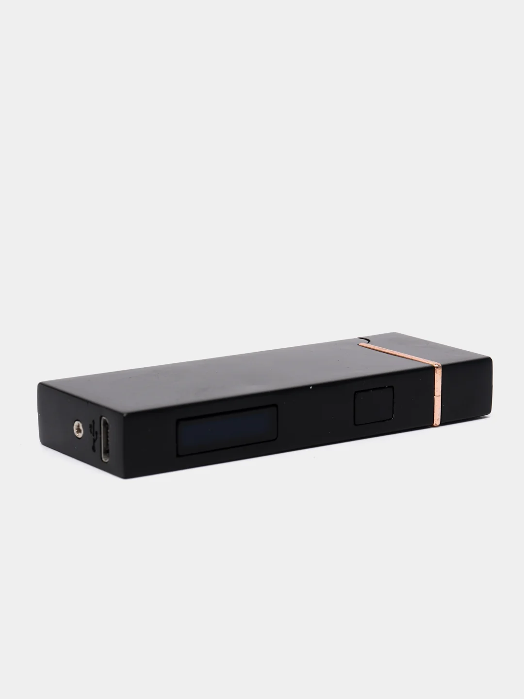 Черный зажигалка электронная металлическая USB зажигалка плазменная спираль зажигалка электронная