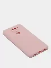 Бежевый чехол Xiaomi Redmi Note 9 силиконовый