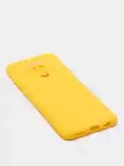 Желтый чехол Xiaomi Redmi Note 9 силиконовый