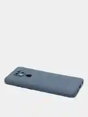 Темно-синий чехол Xiaomi Redmi Note 9 силиконовый