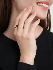 Золотой кольцо стальное, обручальное, широкое