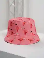 Вишнёвый панама двусторонняя