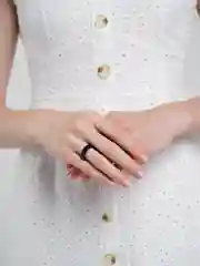 Черный кольца парные стальные  "Его королева" и "Ее король"