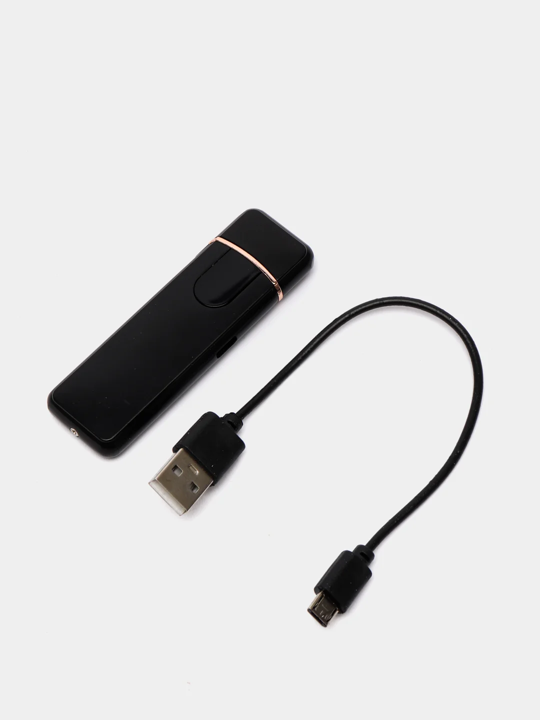 Черный зажигалка электронная металлическая USB зажигалка плазменная спираль зажигалка электронная
