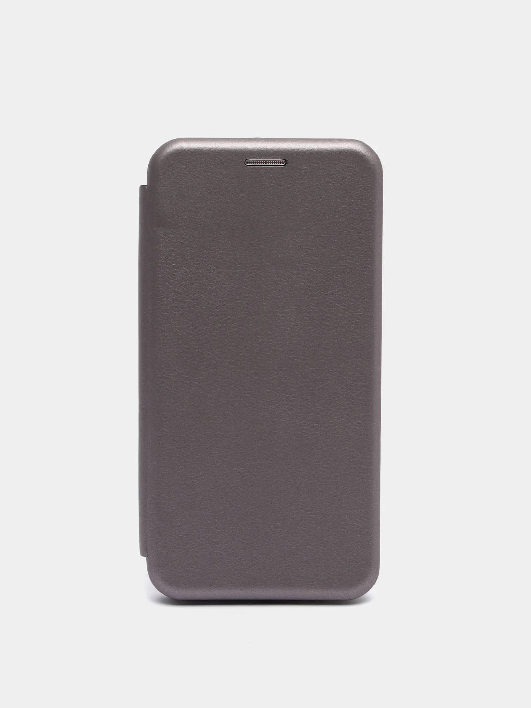 Серебряный чехол книжка Samsung Galaxy A8+ (A8 Plus) (SM-A730F), Самсунг Галакси А8+ (А8 Плюс)