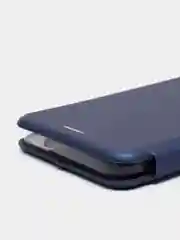 Синий чехол книжка Samsung Galaxy A03 Core, Самсунг Галакси А03 Кор