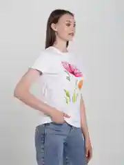 Белый футболка женская, подарок на новый год
