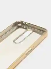Золотой чехол Xiaomi Redmi K30 / Poco X2, Сяоми Редми К30 / Поко Х2 силиконовый со стразами