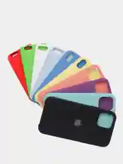 Чехол Silicone Case для iPhone 12/12Pro, силиконовый, с закрытым низом