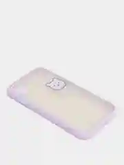 Сиреневый чехол на Айфон (iPhone) 11, XR, 7, 8 Plus, SE, 12, 13, 14, 15 Pro Max, пластиковый