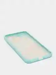 Мятный чехол на Айфон (iPhone) 11, XR, 7, 8 Plus, SE, 12, 13, 14, 15 Pro Max, пластиковый