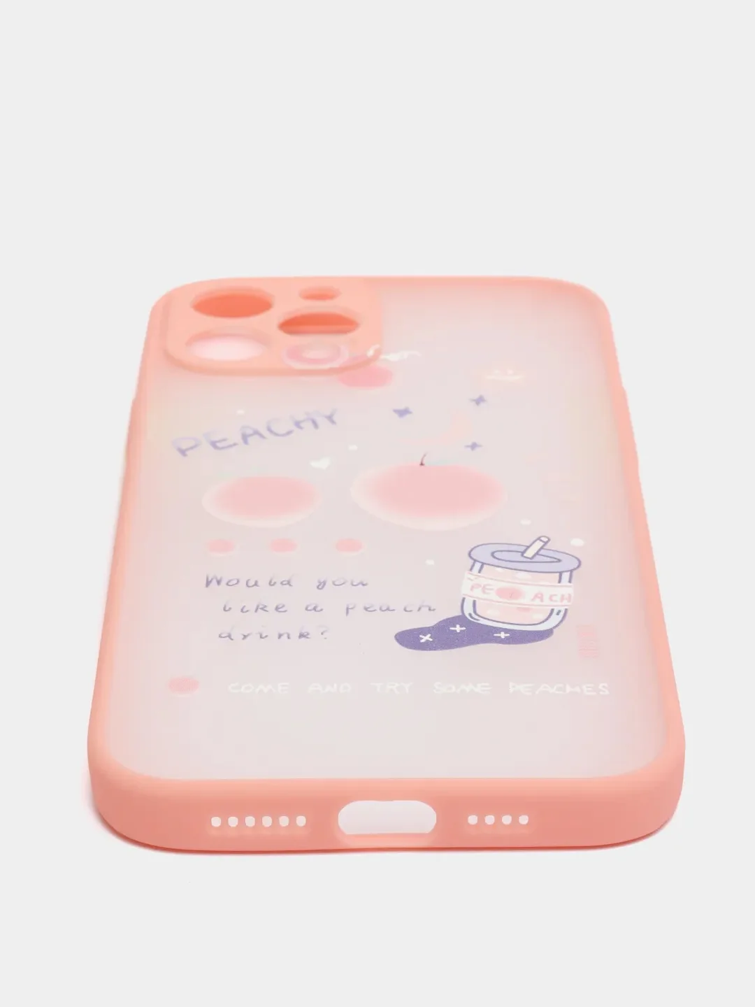 Розовый чехол на Айфон (iPhone) 11, XR, 7, 8 Plus, SE, 12, 13, 14, 15 Pro Max, пластиковый