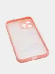 Розовый чехол на Айфон (iPhone) 11, XR, 7, 8 Plus, SE, 12, 13, 14, 15 Pro Max, пластиковый