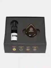 Ароматизатор воздуха с логотипом авто, на дефлектор, золотой