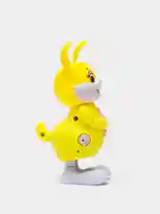 Желтый заводная игрушка попрыгунчик "Зайчонок"