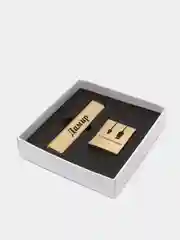 Электронная зажигалка USB, гравировка "Дамир"