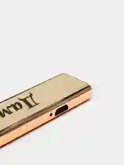 Электронная зажигалка USB, гравировка "Дамир"
