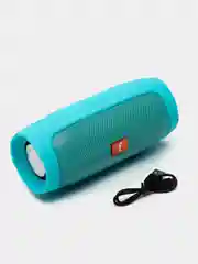 Бирюзовый беспроводная портативная колонка Charge mini 3+