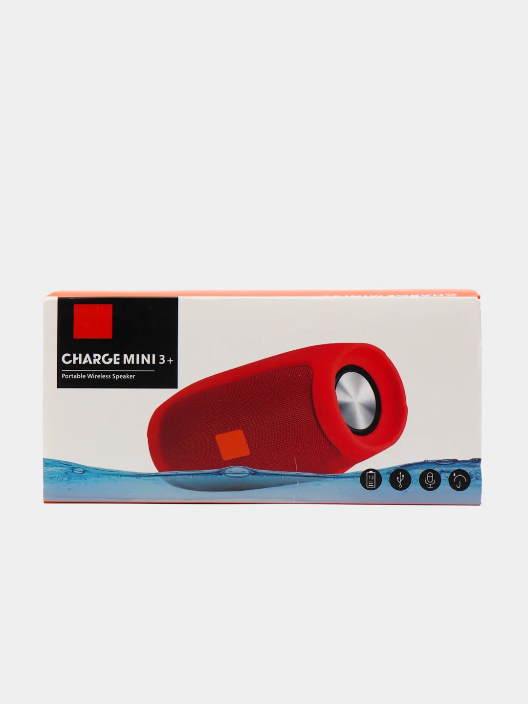 Бирюзовый беспроводная портативная колонка Charge mini 3+
