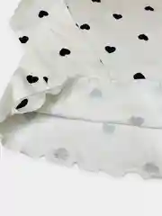 Белый лонгслив для девочки, водолазка детская, футболка с длинным рукавом