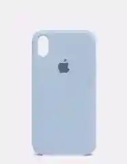 Небесно-голубой защитный силиконовый чехол для iphone X iphone 10 с яблоком