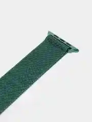 Тёмно-зелёный ремешок для Apple Watch "Миланская петля"
