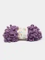 Аметистовый пряжа с большими петельками Puffy Alize (Ализе Пуффи), разные цвета