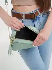 Бирюзовый женская сумка