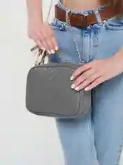 Серый женская сумка