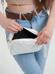Белый женская сумка