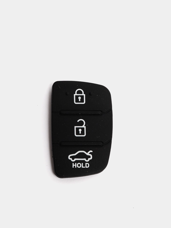 Кнопка резиновая для корпуса ключа зажигания Hyundai / Хундай и Kia / Киа 3 кнопки №2