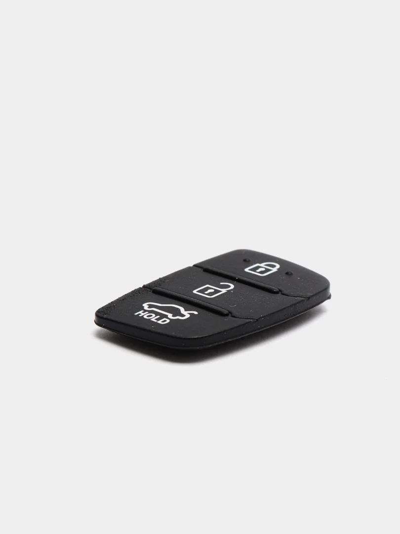 Кнопка резиновая для корпуса ключа зажигания Hyundai / Хундай и Kia / Киа 3 кнопки №2
