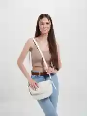 Белый женская сумка