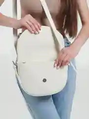 Белый женская сумка