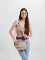 Бежевый женская сумка