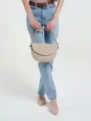 Бежевый женская сумка