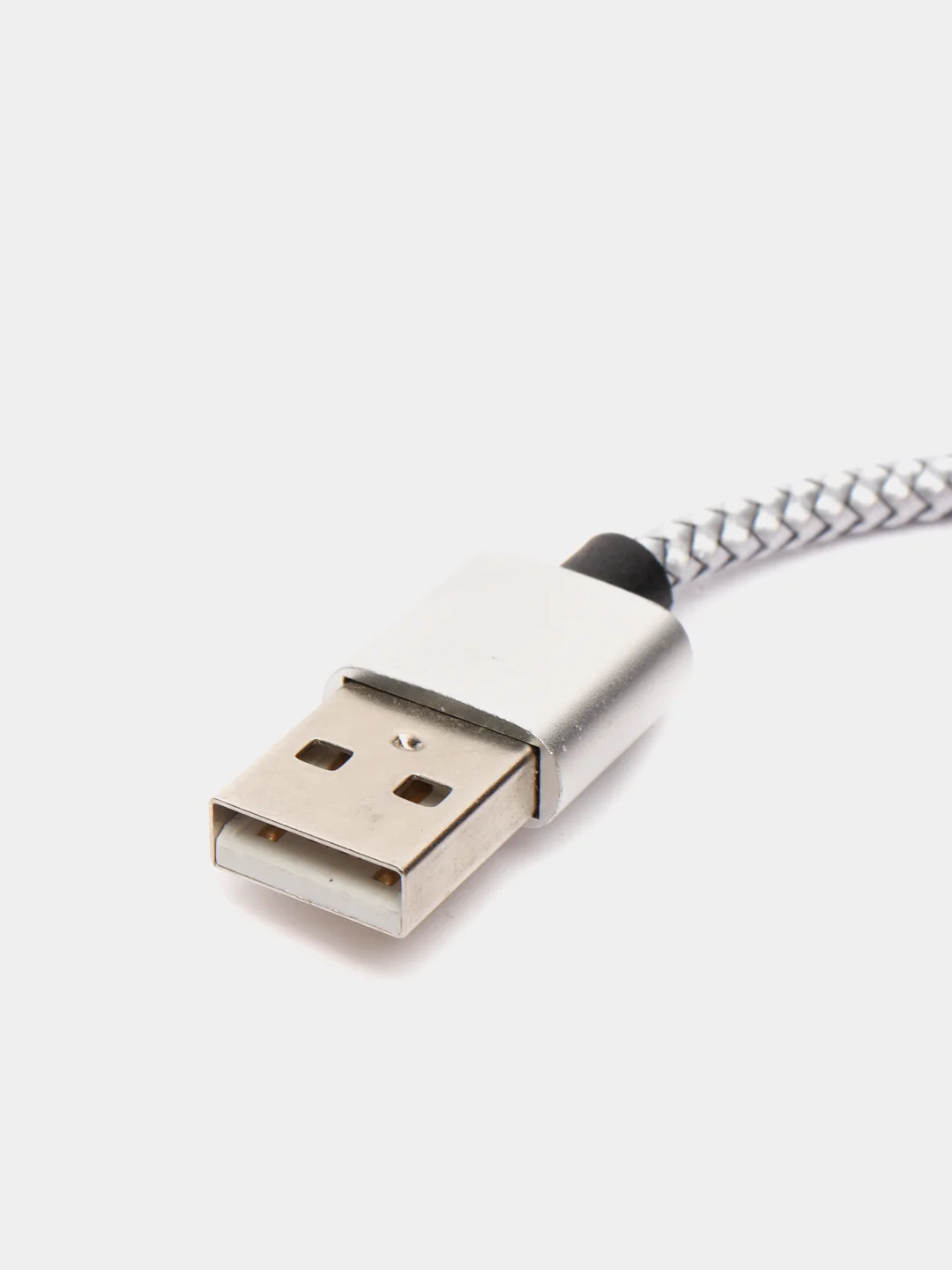 Серебряный кабель для зарядки X-cable, магнитный, 2.1 А, 360 + магнитный коннектор-разъем