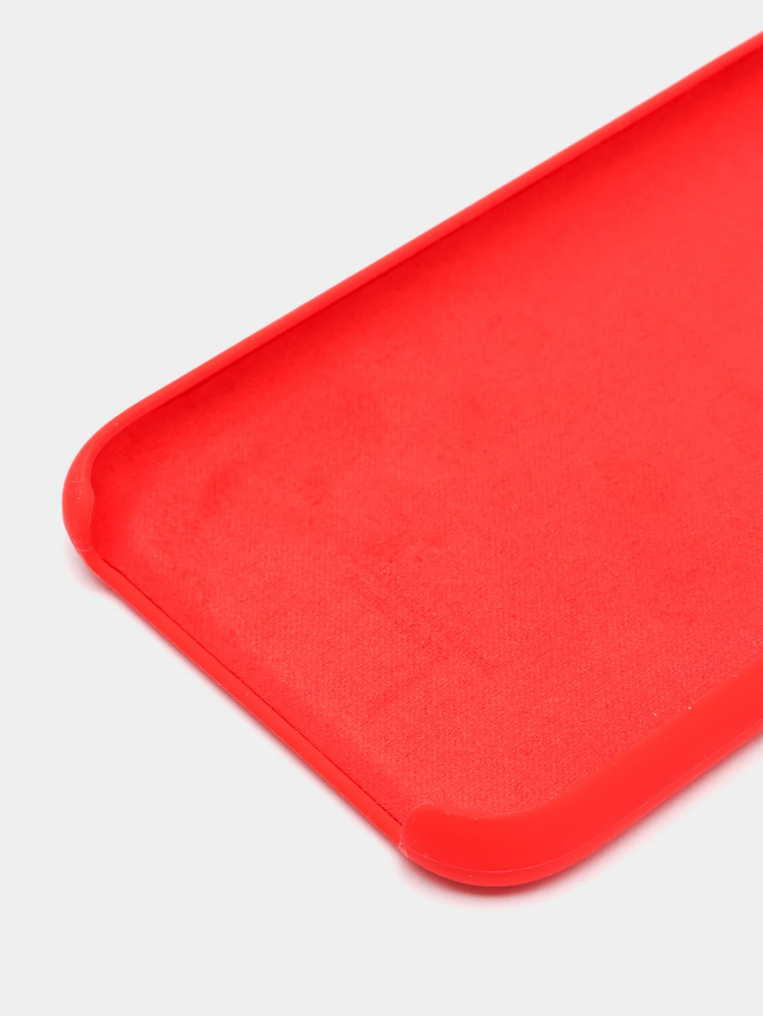 Красный чехол Silicone Case для iPhone 11