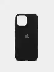 Черный чехол Silicone Case для iPhone 13 Pro Max
