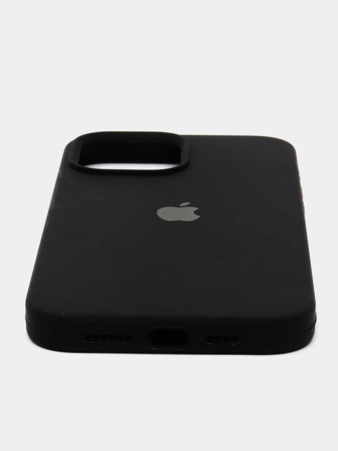 Черный чехол Silicone Case для iPhone 13 Pro Max