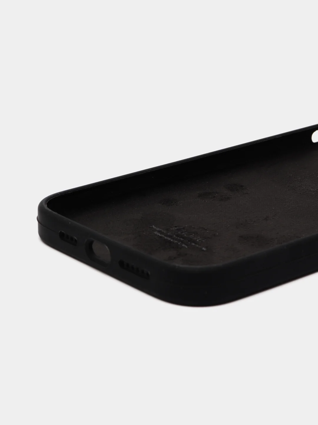 Черный чехол Silicone Case для iPhone 13 Pro Max