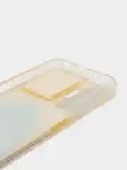 Золотой чехол Xiaomi Redmi Note 10 Pro переливающийся жидкий с блестками и защитой камеры