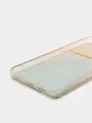 Золотой чехол Xiaomi Redmi Note 10 Pro переливающийся жидкий с блестками и защитой камеры