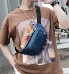 Серый сумка на пояс мужская через плечо на плечо поясная для документов спортивная