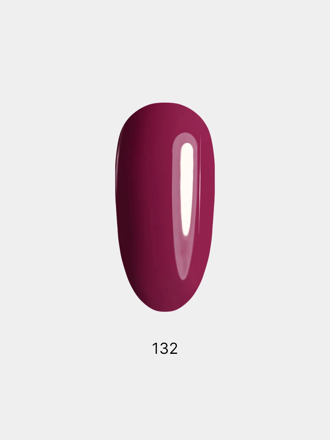 Гель лак для ногтей LuckyLak FL №132 8g бордовый малиновый для маникюра и педикюра