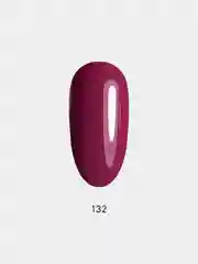 Гель лак для ногтей LuckyLak FL №132 8g бордовый малиновый для маникюра и педикюра