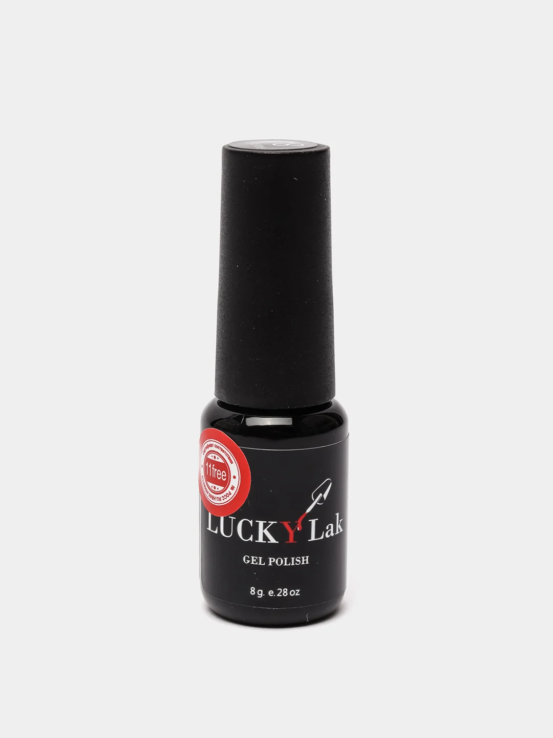 Гель лак для ногтей, гель-лак LuckyLak FL №084, 8g яркий фиолетовый для маникюра, педикюра
