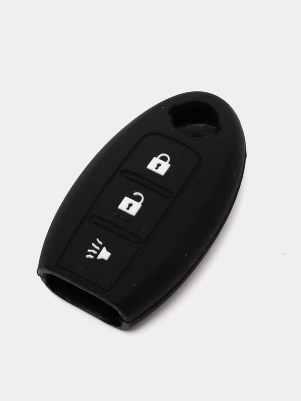 Силиконовый чехол для смарт ключа Nissan Teana, Livina, Tiida, Versa, Qashqai (917)