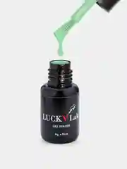 Гель лаки для ногтей, гель-лак LuckyLak FL №004 8g светло-зелёный для маникюра
